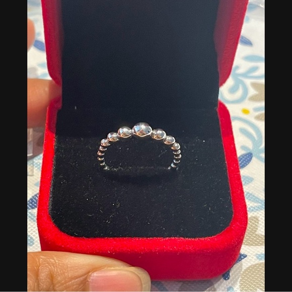 Pandora Solid sterling silver 925 bead ring - Picture 5 of 7
